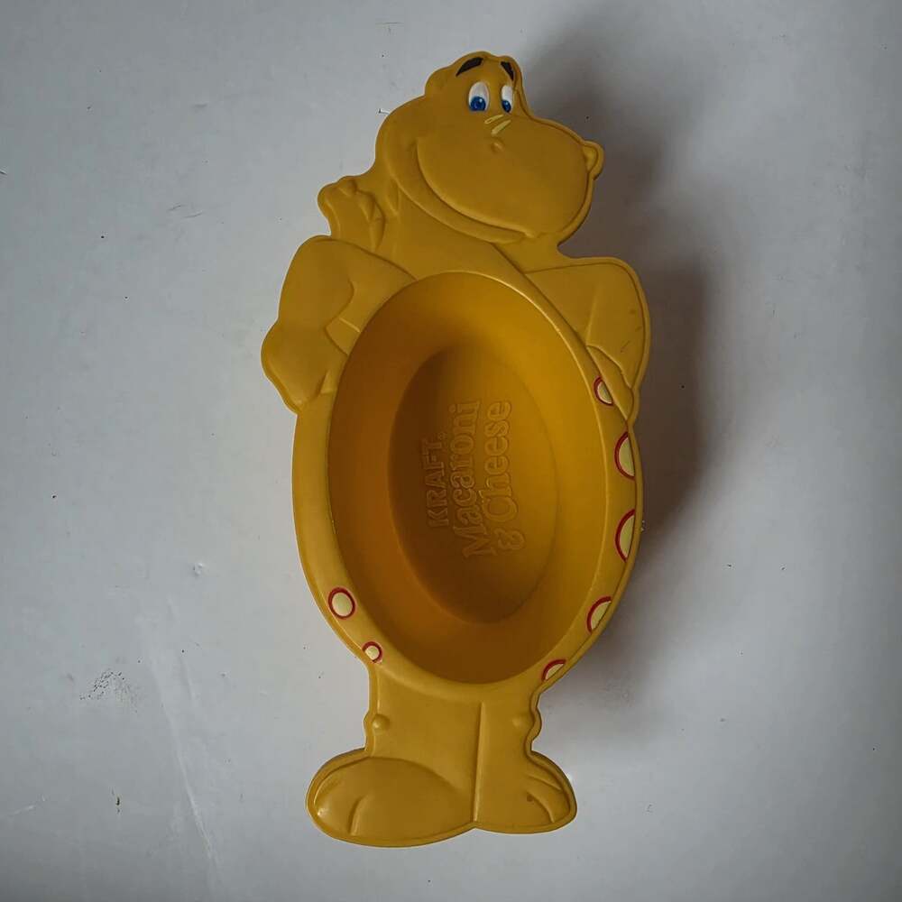 Vintage Kraft Cheeseasaurus Rex Mac and Cheese Bowl